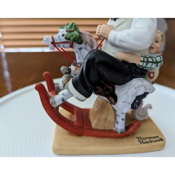 Norman Rockwell "Gramps at the Reins" Figurine - Picture 3 of 15